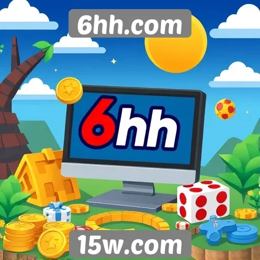 História do crescimento do 6hh.com